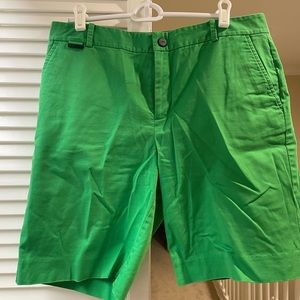 Lauren Ralph Lauren kelly green cotton shorts size 8